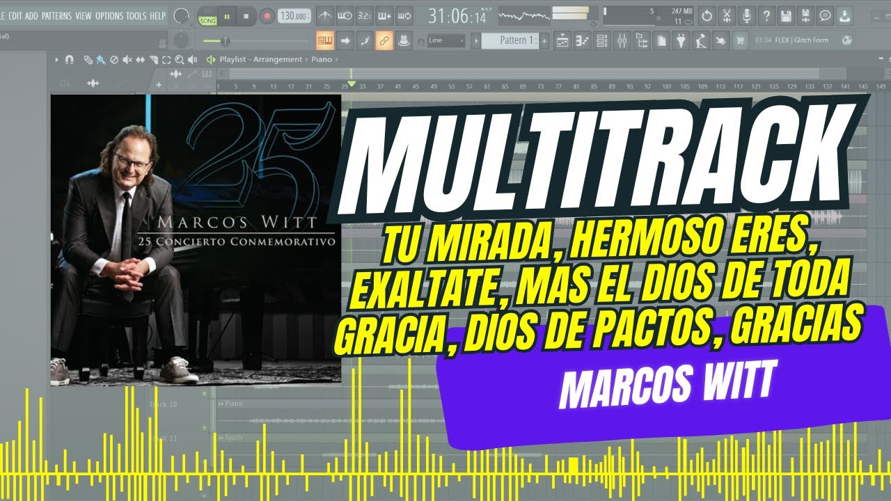 Multitracks | Tu Mirada, Hermoso Eres, Exaltate, Mas El Dios, Dios De Pactos, Gracias - Marcos Witt