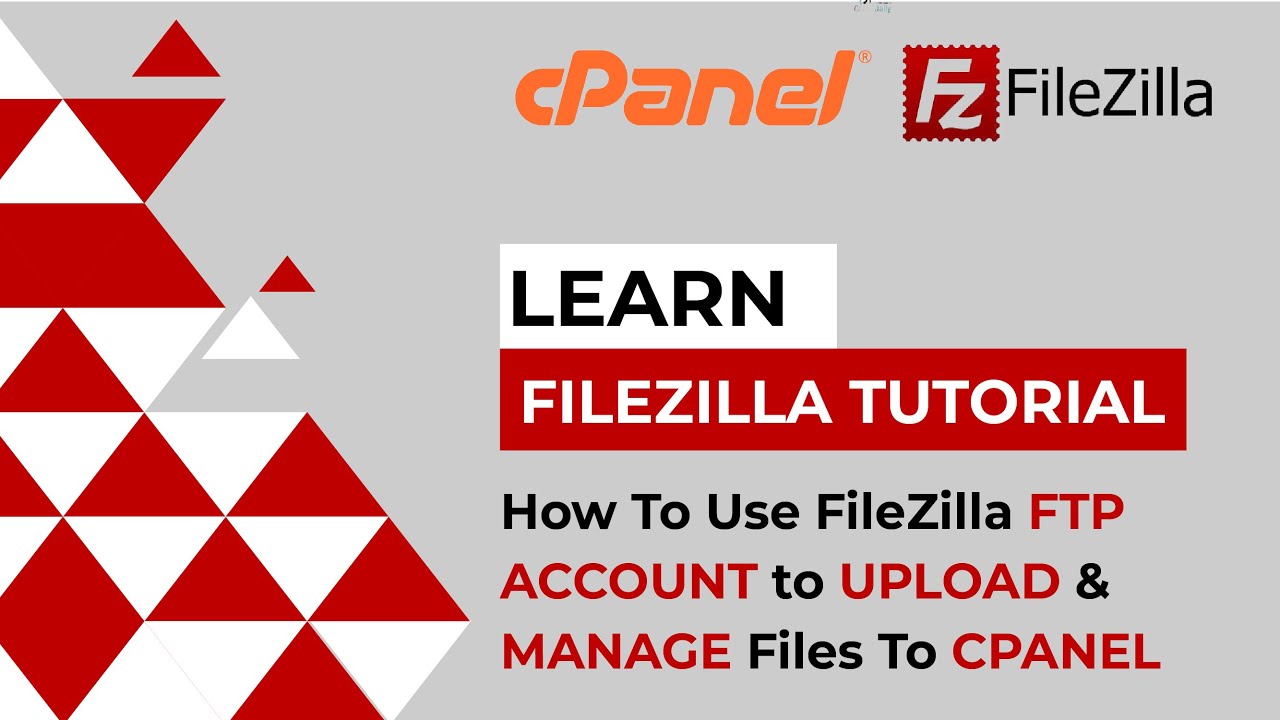 How To Use FileZilla FTP Account in Urdu/Hindi | How To Upload and ...