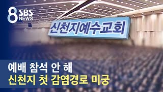 우한서 온 교인, 예배 참석 안 해…신천지 첫 감염경로 미궁 / SBS