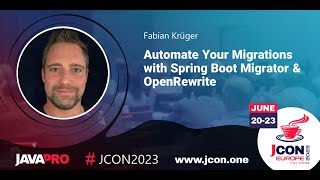 Automate Your Migrations with Spring Boot Migrator and OpenRewrite | Fabian Krueger (EN)