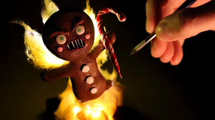 I Made a Killer Gingerbread Man that's on Fire (an...