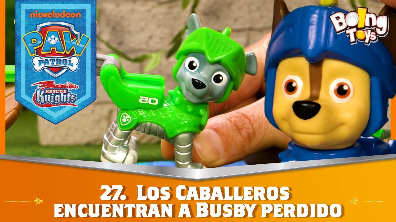 🐾 PAW Patrol ¡Los caballeros a Busby perdido! Temporada 9 Episodio 27 - YouTube