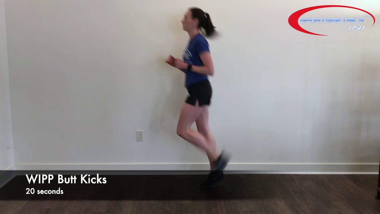 Sportsmetrics WIPP High Knees and Butt Kicks YouTube