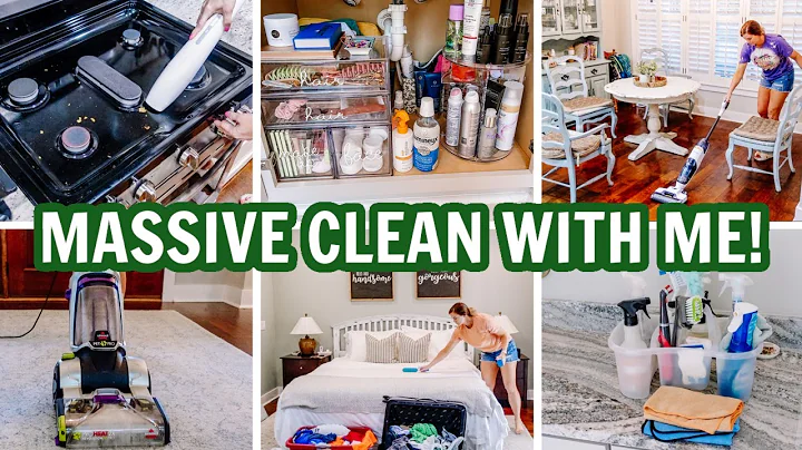 2022 MASSIVE CLEAN WITH ME! | EXTREME CLEANING MOT...