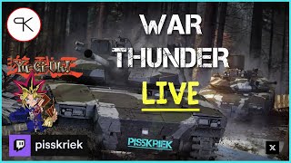 ☢️WAR THUNDER & YU-GI-OH☢️ #pisskriekgaming #yugioh #streamer #gamer #twitch # #warthunder #gaijin