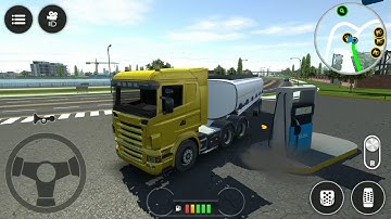 Drive Simulator 2020 #4 | New Fuel Delivery Truck Gameplay [Android iOS]