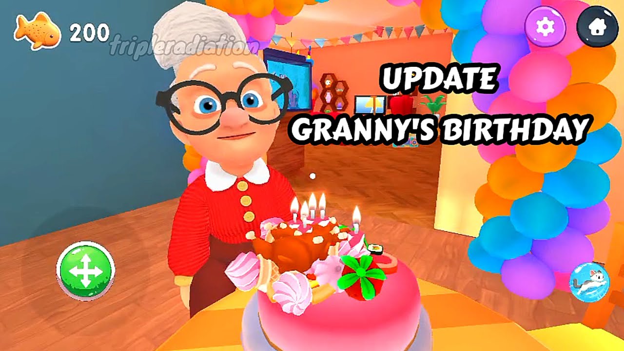 Cat from hell update granny's birthday gameplay android