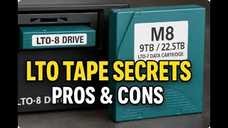 🚀 LTO Tape Secrets: M8 for LTO-7 in LTO-8 Drives (2025 Update) | Pros & Cons Explained