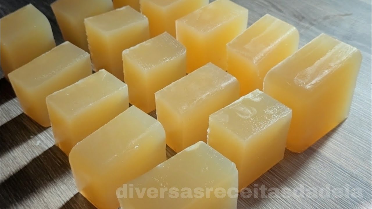 Sem SODA😲 Só 1 COPO de Álcool e 1 COPO de Açúcar e Mais Nada! Rende 15 Barras de Sabão Caseiro Durão