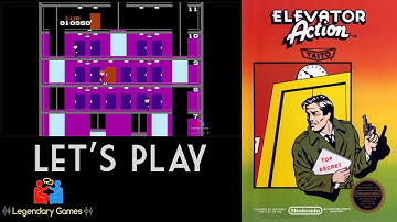 Elevator Action - Nintendo Entertainment System (NES) - Let