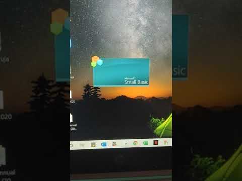 How to open MS SMALL BASIC s/w.
