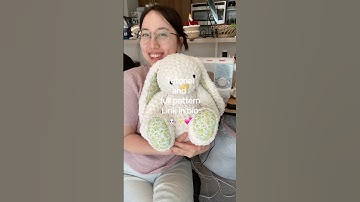 Who doesn’t love a Jelly-Inspired Crochet Bunny☺️ #crochet #amigurumi #jellycat #bunny #freepattern