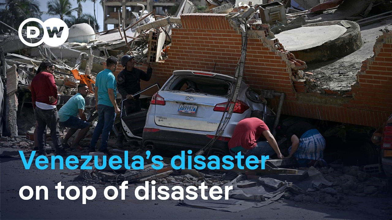 Massive quakes bring new devastation and turmoil to Venezuela | DW News