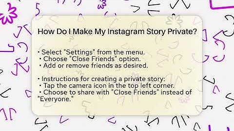 How Do I Make My Instagram Story Private? - Everyday-Networking