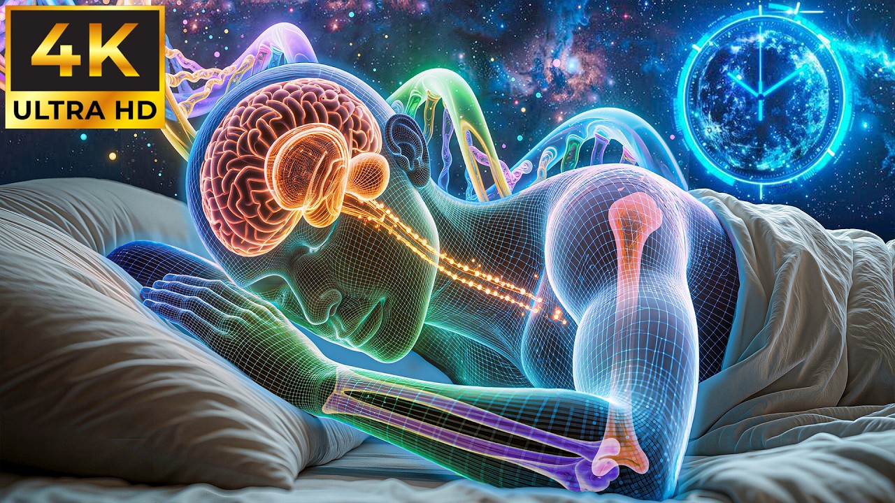 432Hz + 528Hz + 741Hz | The DEEPEST Healing Sleep: Full Body Recovery ...
