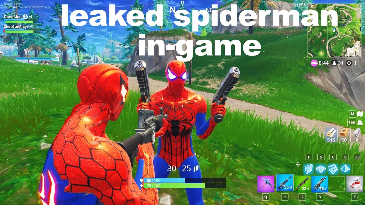 Spiderman Skin Fortnite