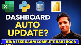 Power BI Auto Refresh Explained | Python ETL → SQL → Dashboard