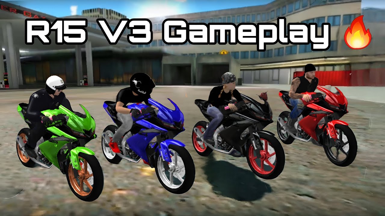 R15 V3 Gameplay 😱🔥 | Xtreme motorbikes | Farhan's Moto World - YouTube