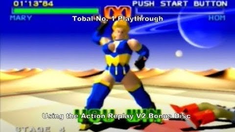 Tobal No. 1 Mary Playthrough using the Action Replay V2 Ps2 Bonus Disc for Ps1 :D #Sony #CheatCodes