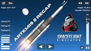 Artemis 2 Mission (Recap) Full in SFS
