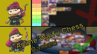 All Anime Waifu Chess ranked!