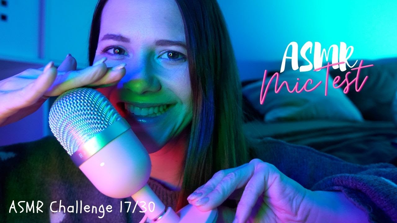 Dieser ASMR MIC TEST ist etwas speziell, aber maybe auch entspannend 🤞🏻🫶🏻