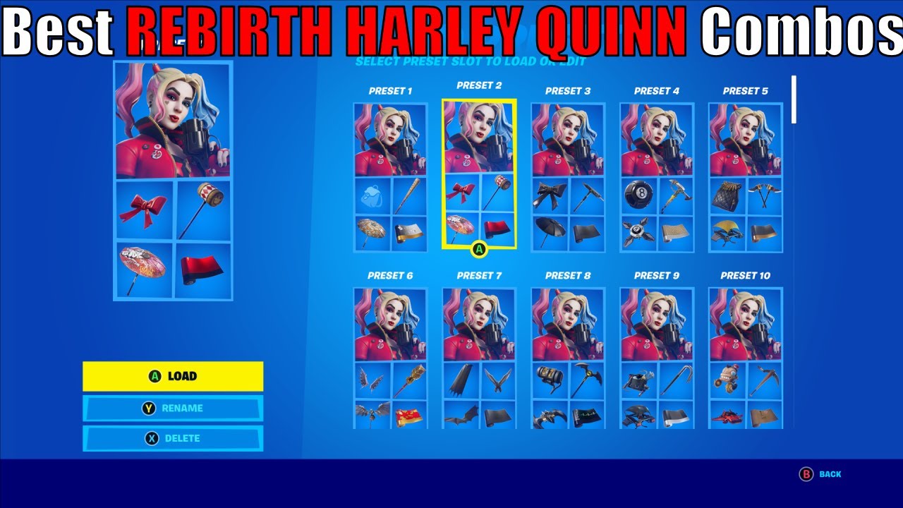 30 Best REBIRT HARLEY QUINN Combos Fortnite Battle Royale YouTube 30-best-rebirt-harley-quinn-combos-fortnite-battle-royale-youtube
