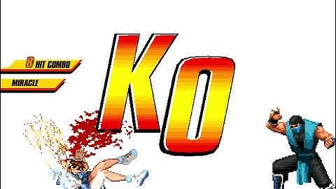 Sub zero (Me) vs Sakura