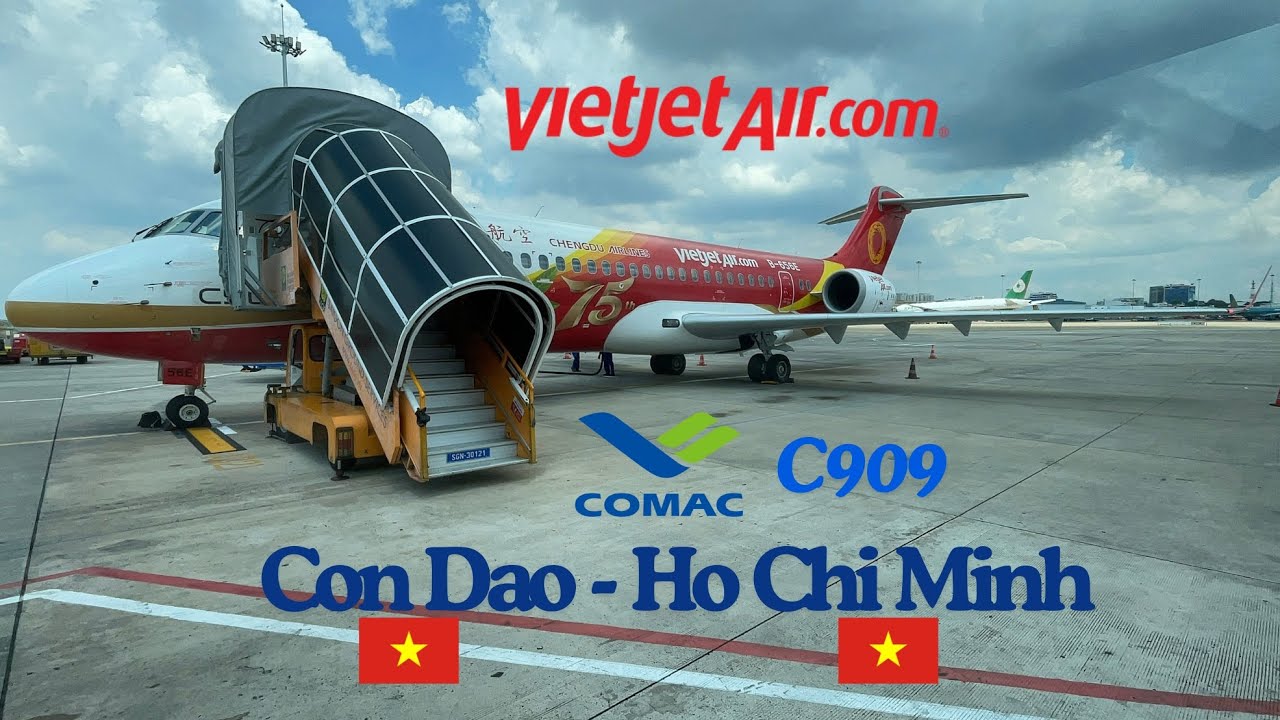 TRIPREPORT | Vietjet Air VJ116 (Eco) | Con Dao-Ho Chi Minh | Comac ARJ21