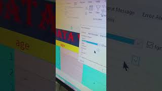 How to Use Data Validation in MS Excel | Restrict Data Entry Easily❤️🤔#computer #reels