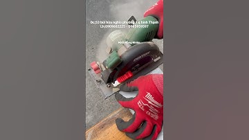 Máy cắt đa năng Dekton và lưởi kim cương cắt cả thế giới #mayxaydunghongnhien