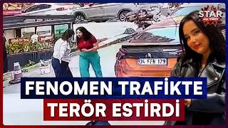 Sosyal Medya Fenomeni Tartıştığı Sürücüye Kafa Attı O Anlar Kameraya Yansıdı Star Ana Haber