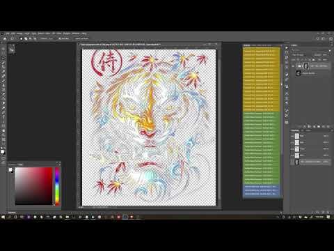 Rasterization Kit Photoshop - 4 +Black Removal