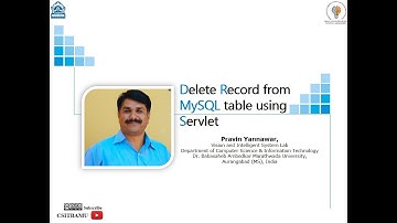 How to delete record of MySQL table using Servlet