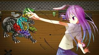 The Genius of Sappheiros V - Material Quest Boss: Great Hydra
You can get two Orichalcum directly from this guy, which is 4 times faster than the Rumia quest plus you dont have to find the boss. Not only is he vulnerable to all variety, he isnt even that resistant to most permanents, meaning that hes even bigger Reisen bait than the Machine Dragon Zero. At the very least in the V version he seems to always be able to use Fang Crush, instead of only when Fire land is up, so using Cirno commander to raise water land isnt effective at stopping it any more. The Genius of Sappheiros V - Material Quest Boss: Great Hydra