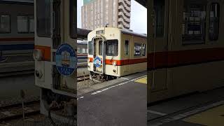 関東鉄道キハ310形水海道駅発車
