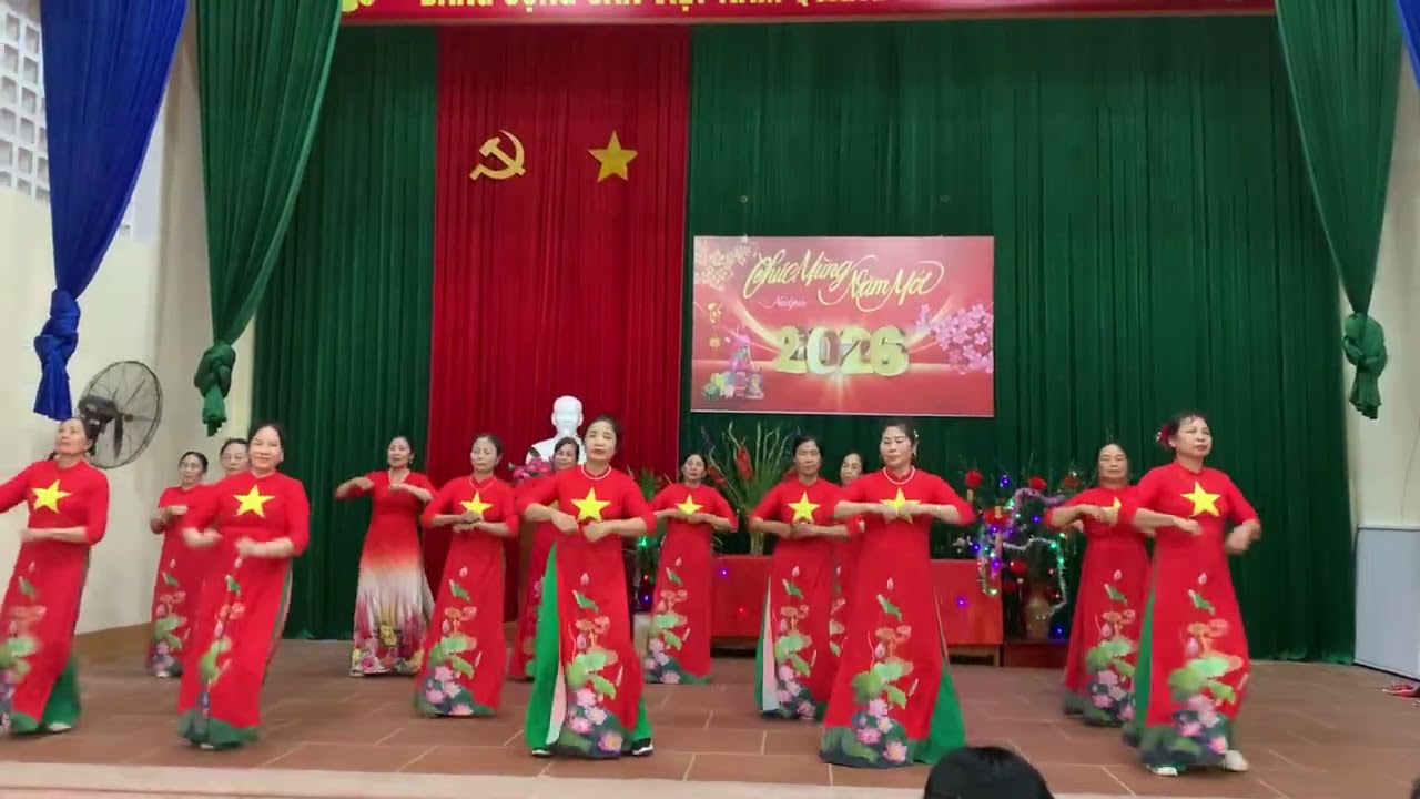 Văn nghệ đón giao thừa của hội NCT thôn Đại Phú 1