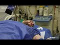 المستشفى الإماراتي العائم بالعريش يجري جراحة متقدمة لمريض من غزة حالته الصحية حرجة