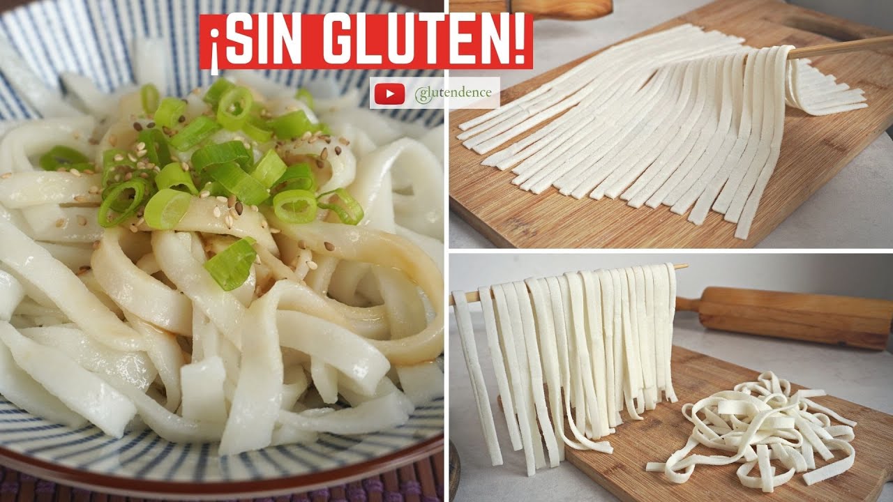 🍜 FIDEOS DE ARROZ CASEROS para recetas asiáticas | SIN GLUTEN, SIN GOMAS