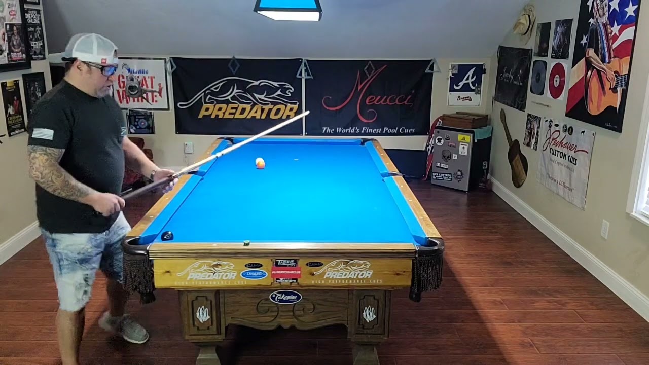 Image of video the Learn how to do kickshots like a pro w/diamond system #poolplayer #9ball #billiards  #sports #8ball 4