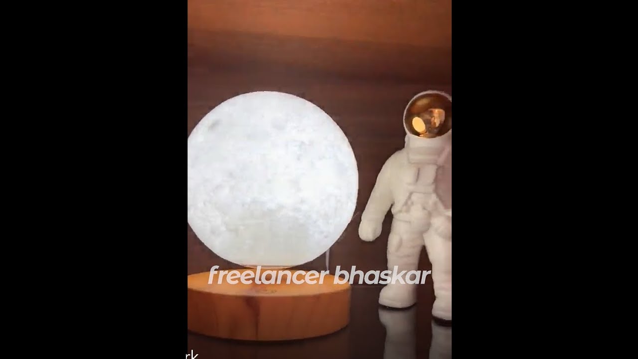 Levitating Moon Lamp - Dropshipping Video Ad