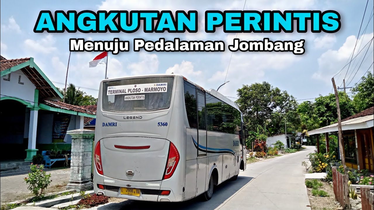 GAK BANYAK YANG TAU‼️Menuju Pelosok Jombang Naik Bis DAMRI (Ploso Marmoyo)