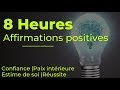 8 heures daffirmations positives  confiance paix intrieure estim de soi russite