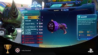 Ratchet \& Clank™ : Rift Apart Trophy Guide – Fully Stacked 🥇🏆 | Purchase All Weapons