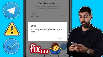 Fix telegram too many attempts please try again later error 2025 || Easy way "