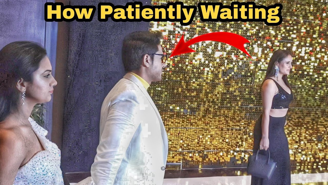 How Patiently Waiting Gaurav Khanna at Rushad Rana and Ketaki Walawalkar Wedding Reception Party