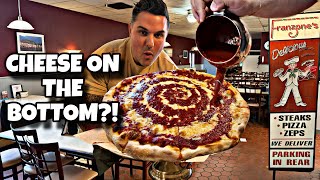 Cheese on the Bottom?! Sweet Pizza Sauce Swirl 🍕