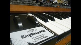 Sequential Circuits Prophet 5 Revision 3.3 demo of all 120 factory patches.