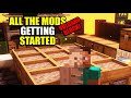 Ep1 Getting Started - Minecraft All The Mods VolcanoBlock Modpack