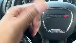 Dodge Challenger – How to Turn On/Off Parking Brake